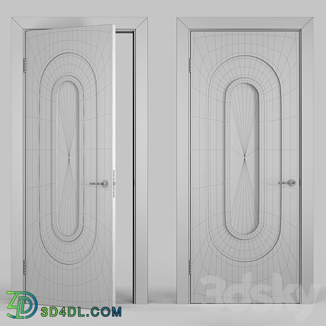 Door circumference Elegantnie door 3D Models