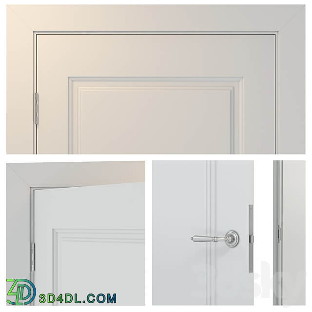 Economy door5 Elegantnie door 3D Models