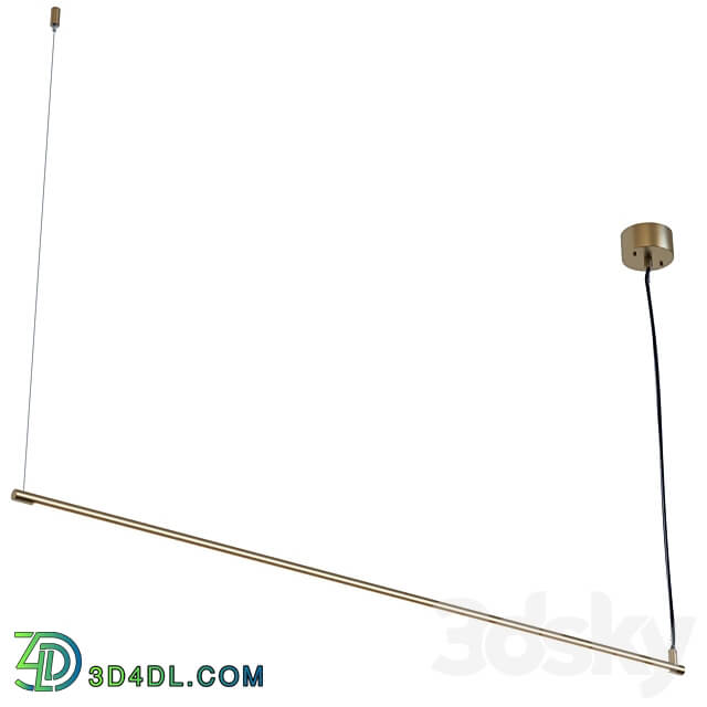 LINE 4 sku 28968 by Pikartlights Pendant light 3D Models