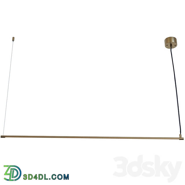 LINE 4 sku 28968 by Pikartlights Pendant light 3D Models