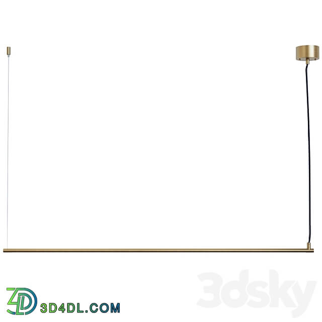 LINE 4 sku 28968 by Pikartlights Pendant light 3D Models