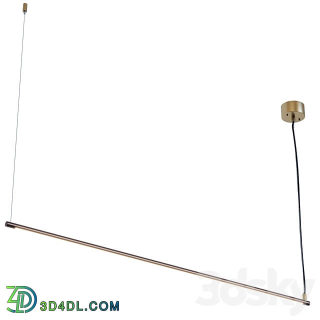 LINE 4 sku 28968 by Pikartlights Pendant light 3D Models