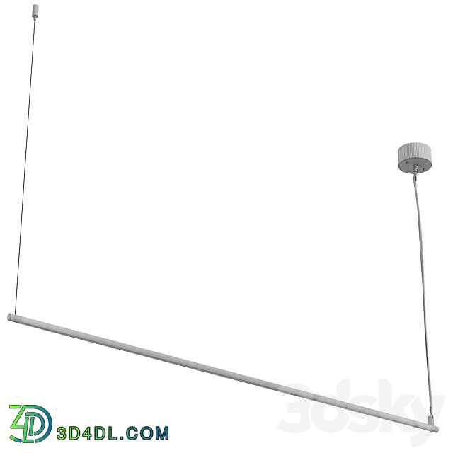 LINE 4 sku 28968 by Pikartlights Pendant light 3D Models