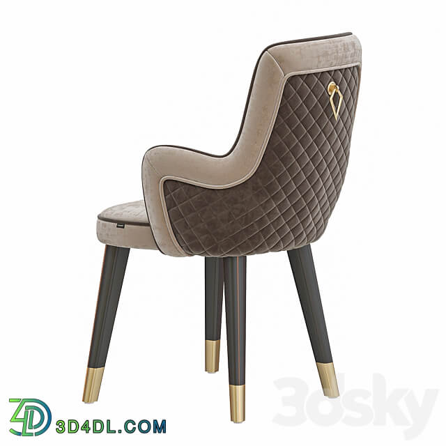 LUX FULL dining chair 3D Models