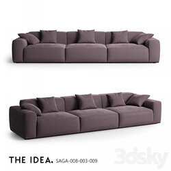 OM THE IDEA modular sofa SAGA 008 003 009 