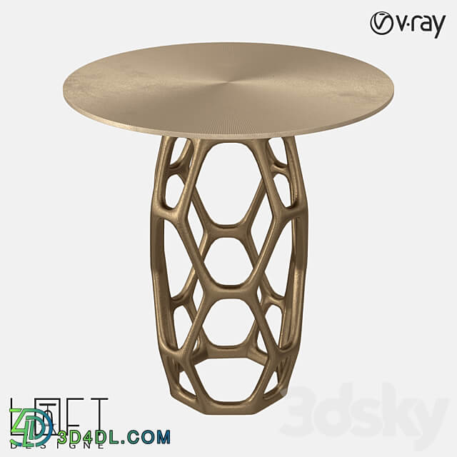 Coffee table LoftDesigne 60505 model 3D Models