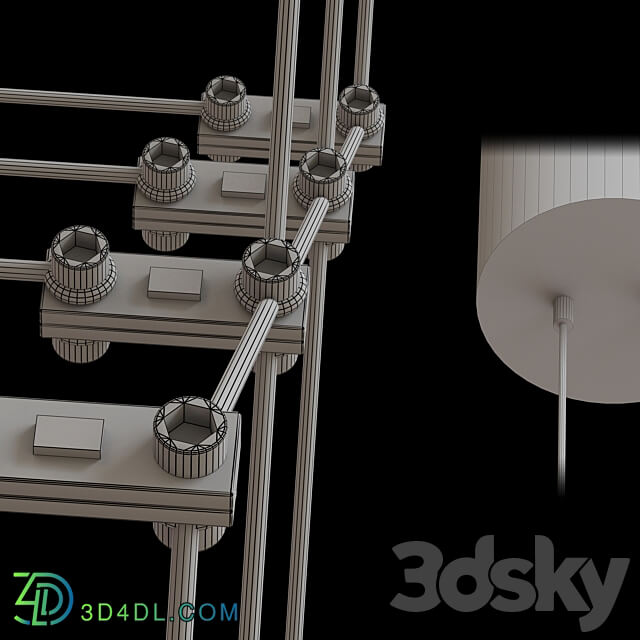 Bezhko Formula Pendant light 3D Models