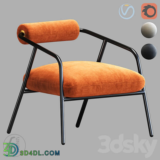 Armchair Mobes K0052 4Union.ru 3D Models