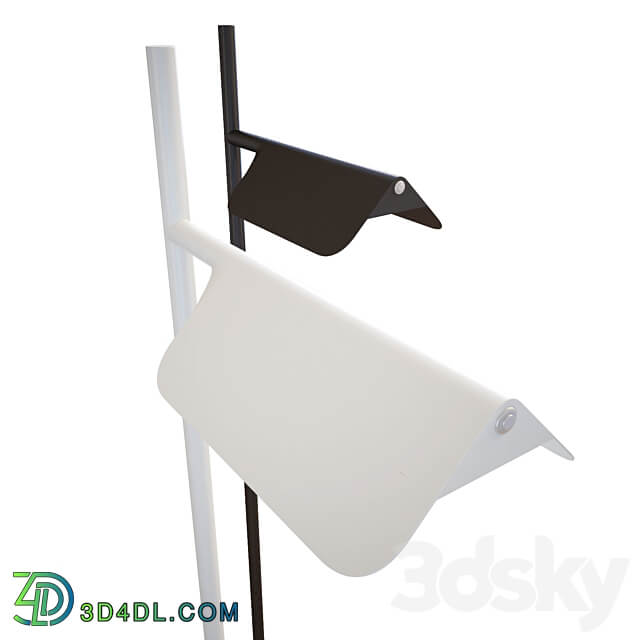 OM Floor lamp Lussole LSP 0595 and LSP 0594 3D Models