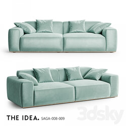 OM THE IDEA modular sofa SAGA 008 009 3D Models 