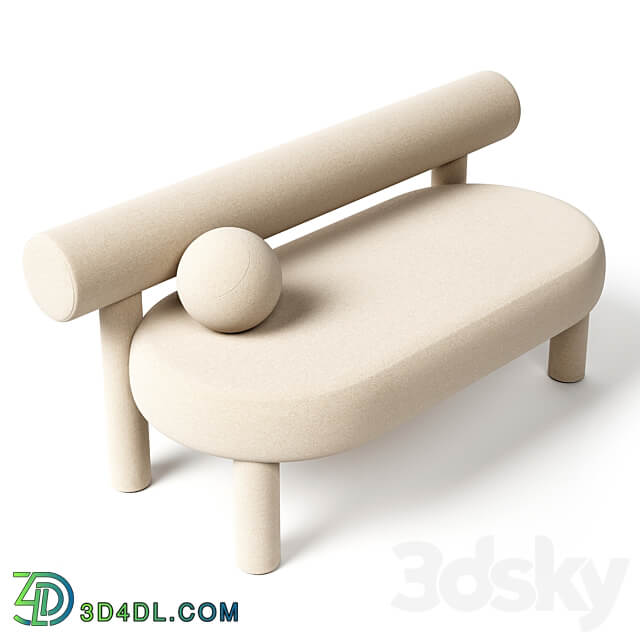  OM Noom Gropius Sofa CS1 3D Models