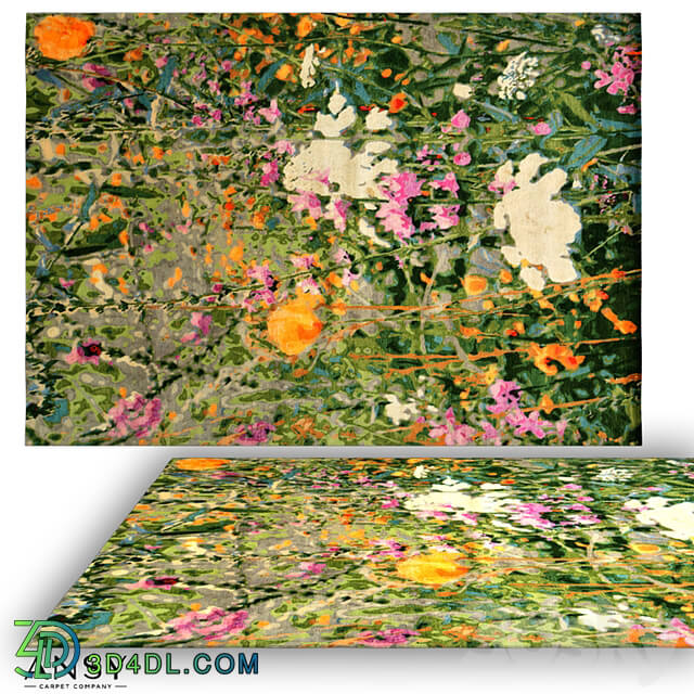 Carpet from ANSY. Wildflowers Spring №4282