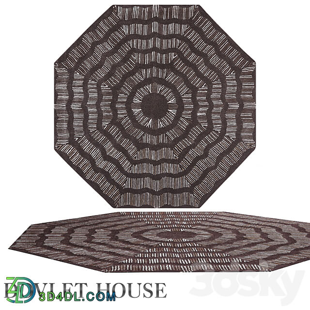 Carpet DOVLET HOUSE art 17284 3D Models