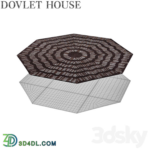 Carpet DOVLET HOUSE art 17284 3D Models