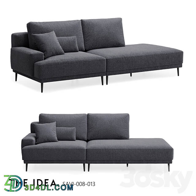 OM THE IDEA modular sofa SAVI 008 013 3D Models