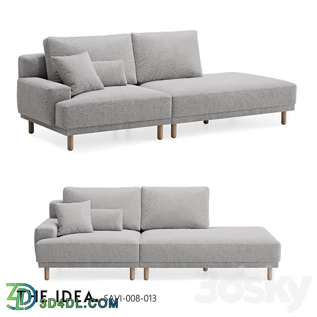 OM THE IDEA modular sofa SAVI 008 013 3D Models