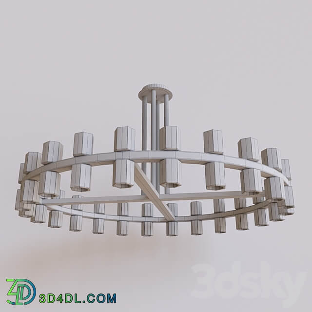 Restoration Hardware D120 40.2663 OM Pendant light 3D Models