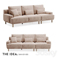 OM THE IDEA modular sofa SAVI 031 005 3D Models 