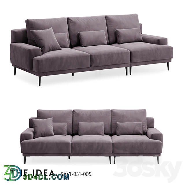 OM THE IDEA modular sofa SAVI 031 005 3D Models