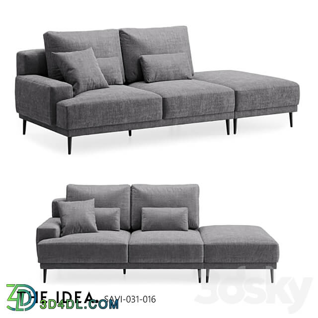 OM THE IDEA modular sofa SAVI 031 016 3D Models