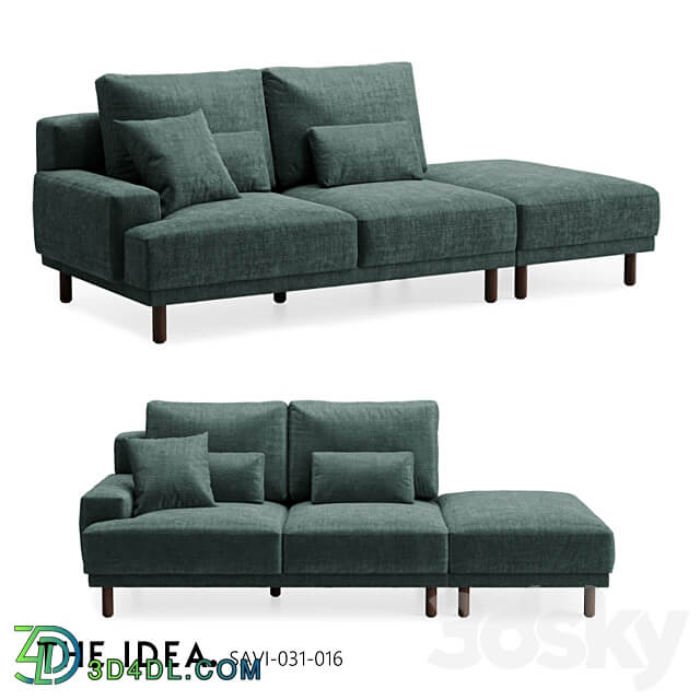 OM THE IDEA modular sofa SAVI 031 016 3D Models