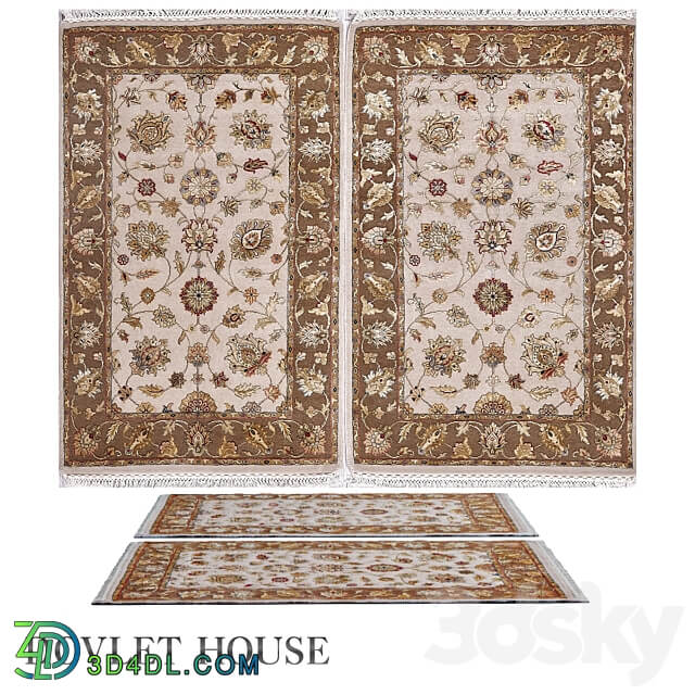 Carpet DOVLET HOUSE art 17295 3D Models