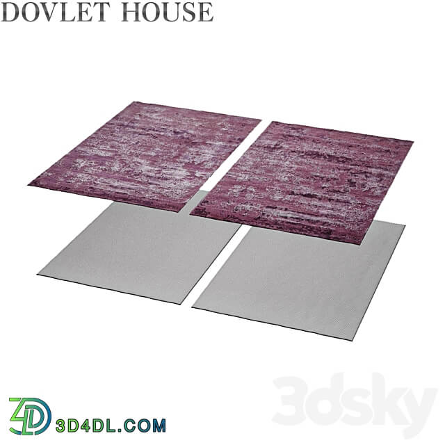 Carpet DOVLET HOUSE art 17296 3D Models