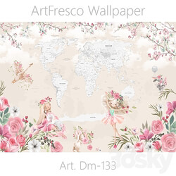 ArtFresco Wallpaper Designer seamless wallpaper Art. Dm 133OM 3D Models 