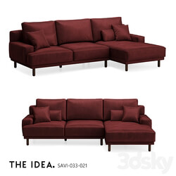 OM THE IDEA corner modular sofa SAVI 033 021 