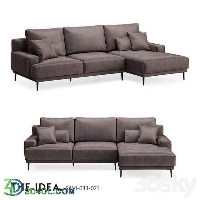 OM THE IDEA corner modular sofa SAVI 033 021