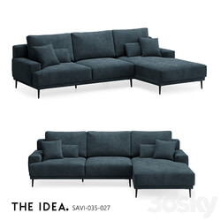 OM THE IDEA corner modular sofa SAVI 035 027 