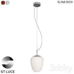 SL1168.103.01 Hanger ST Luce Chrome/White OM 