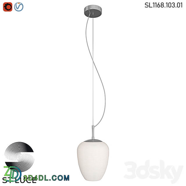 SL1168.103.01 Hanger ST Luce Chrome/White OM