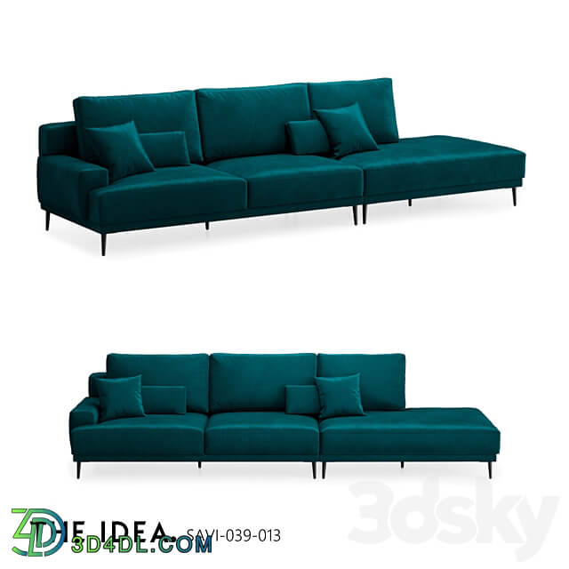 OM THE IDEA modular sofa SAVI 039 013 3D Models