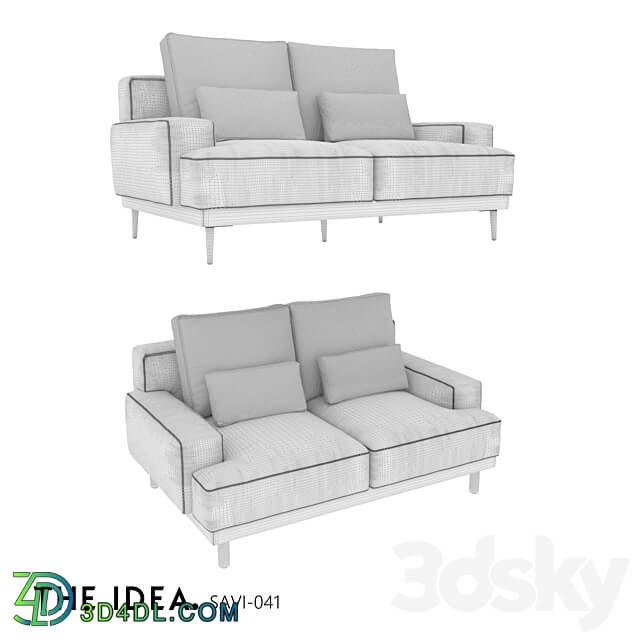 OM THE IDEA sofa SAVI 041 3D Models