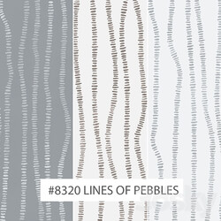 Creativille wallpapers 8320 Lines of Pebbles 3D Models 