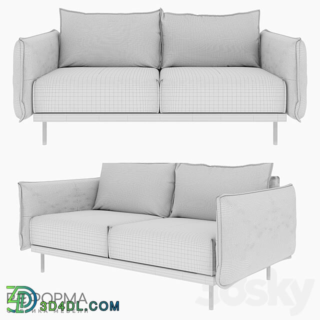 OM Sofa Twist Reforma 3D Models