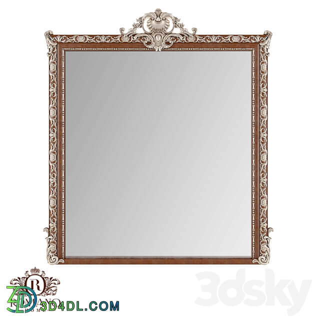 Mirror Chantal Quatre any size Romano Home 3D Models