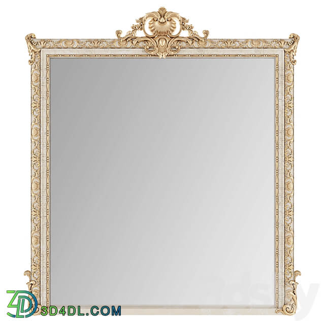 Mirror Chantal Quatre any size Romano Home 3D Models