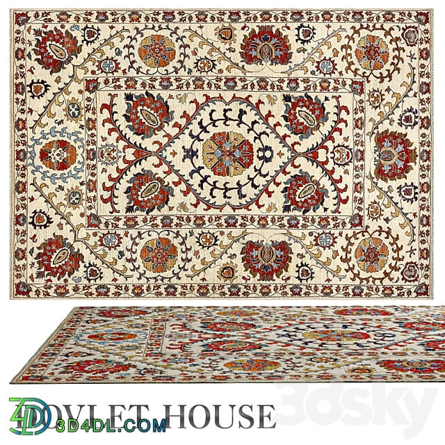 OM Carpet DOVLET HOUSE art 15508 3D Models