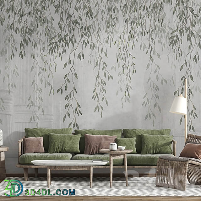 ArtFresco Wallpaper Designer seamless wallpaper Art. Bo 110 3D Models