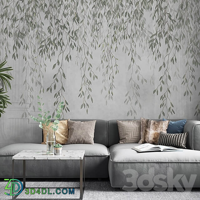 ArtFresco Wallpaper Designer seamless wallpaper Art. Bo 110 3D Models