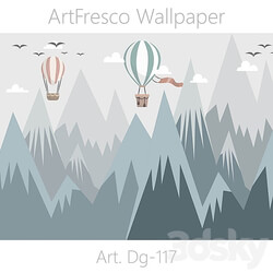 ArtFresco Wallpaper Designer seamless wallpaper Art. Dg 117OM 3D Models 