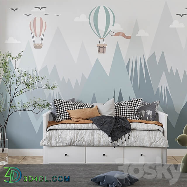 ArtFresco Wallpaper Designer seamless wallpaper Art. Dg 117OM 3D Models