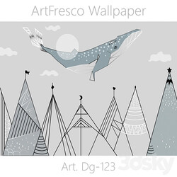 ArtFresco Wallpaper Designer seamless wallpaper Art. Dg 123OM 