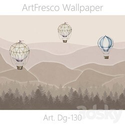 ArtFresco Wallpaper Designer seamless wallpaper Art. Dg 130OM 3D Models 