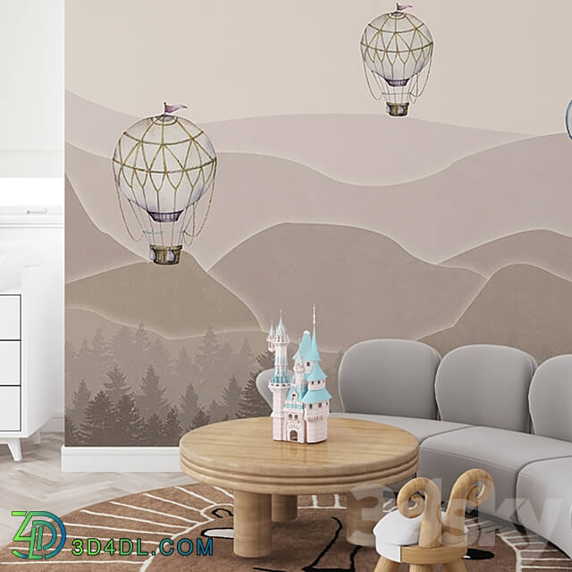 ArtFresco Wallpaper Designer seamless wallpaper Art. Dg 130OM 3D Models