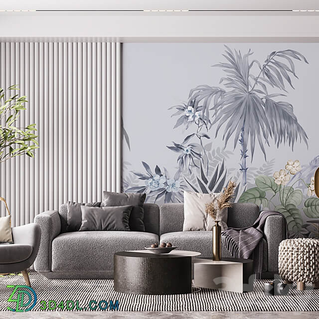 ArtFresco Wallpaper Design Seamless Photo Wallpaper Art.Tr 019 OM