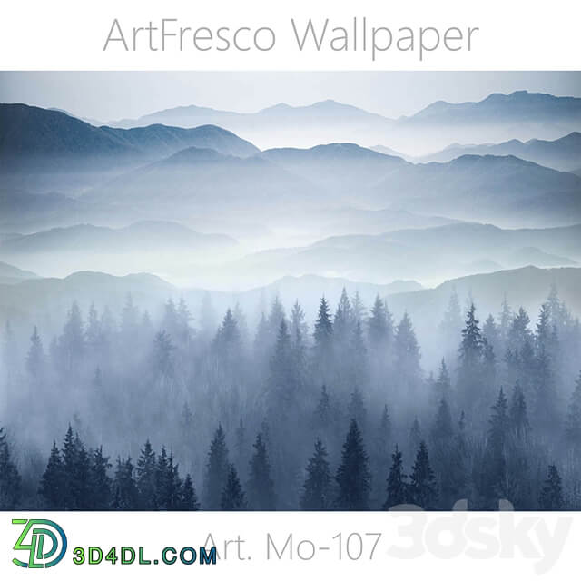 ArtFresco Wallpaper Designer seamless wallpaper Art. Mo 107OM