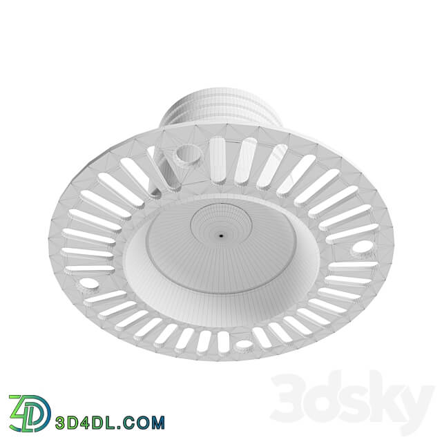 Recessed luminaire HOKASU DOT Edgeless 3D Models